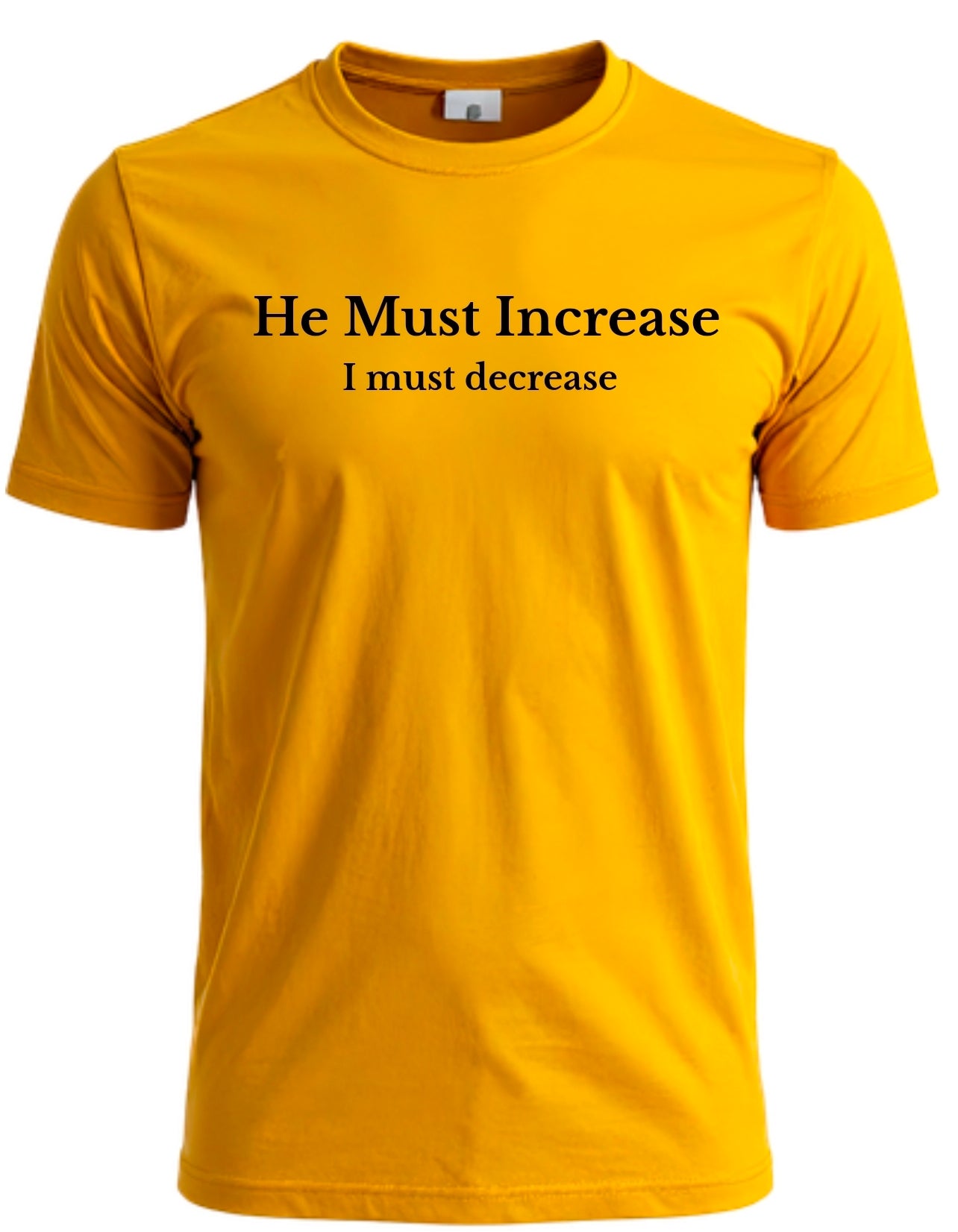 He Must Increase